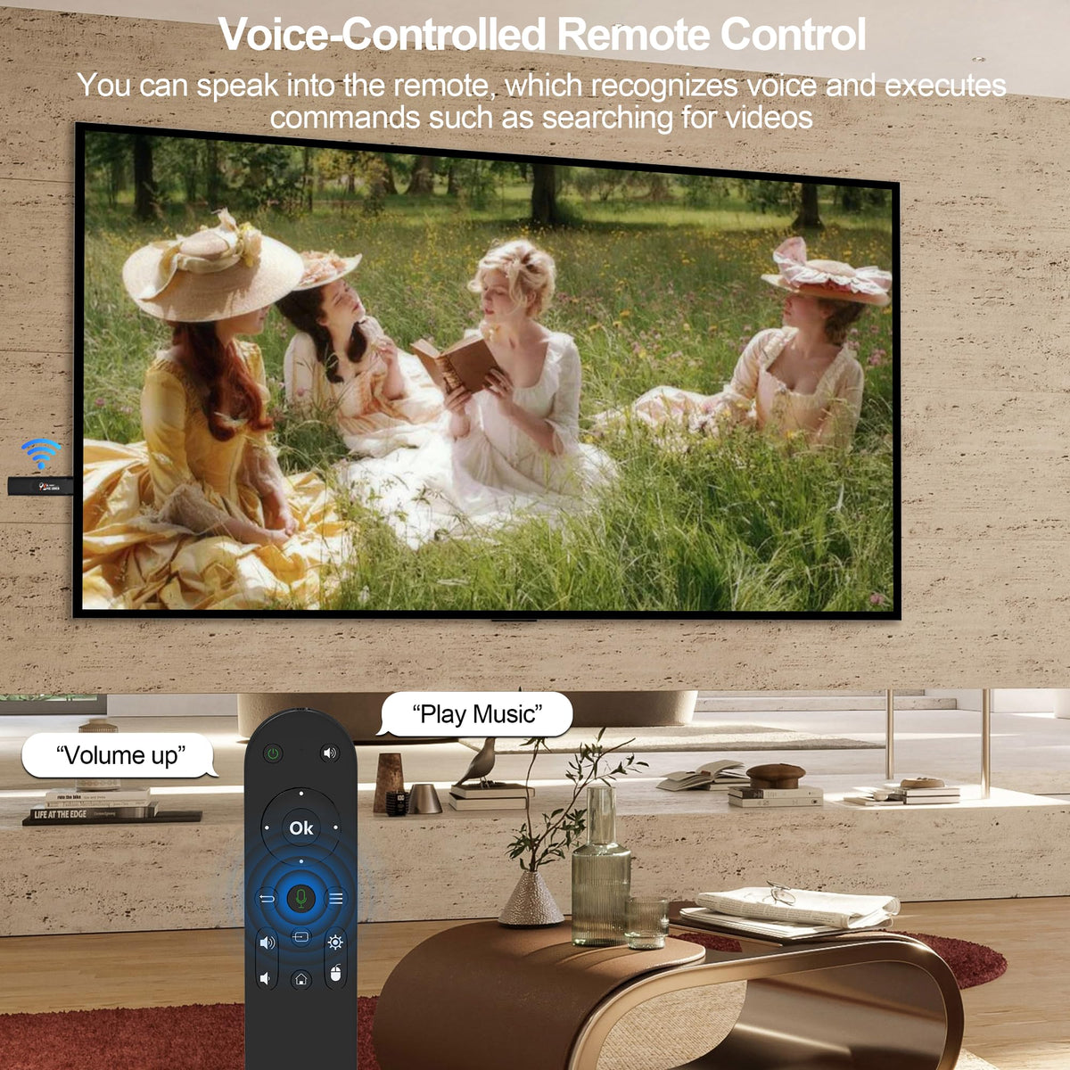 Android 13.0 4K TV Stick 2GB RAM 16GB ROM E712211