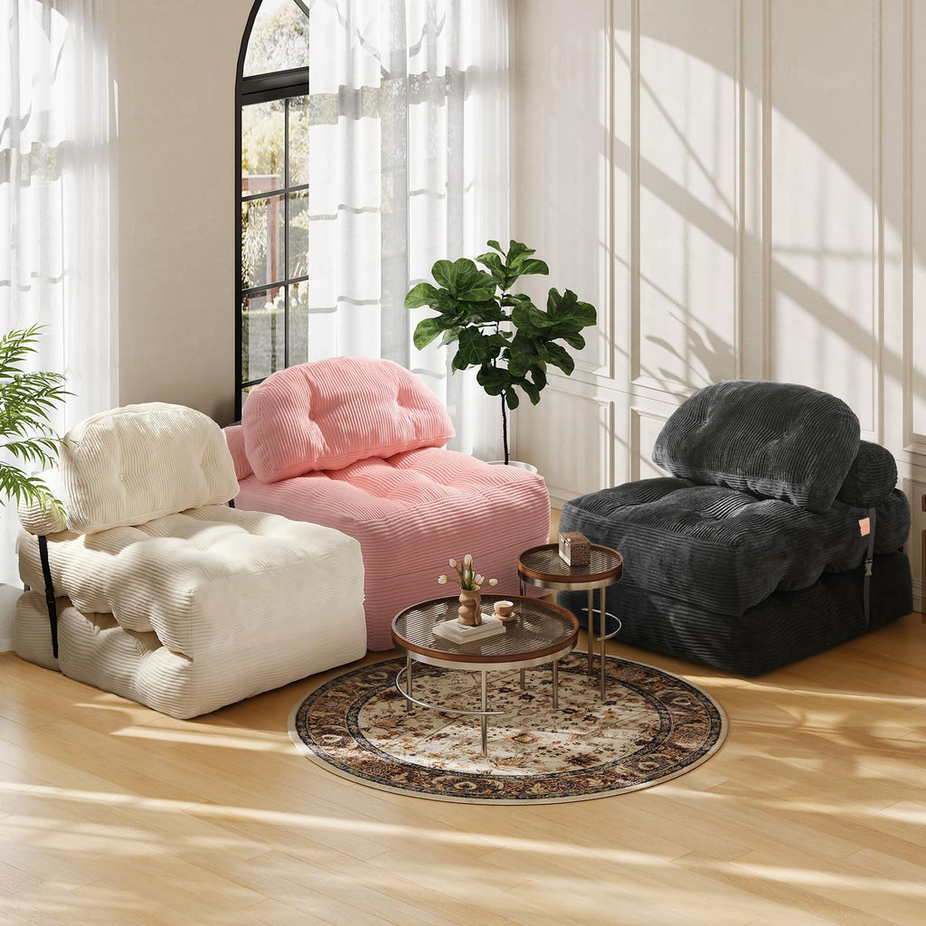 Folding Convertible Sofa Bed with Pillow L9352