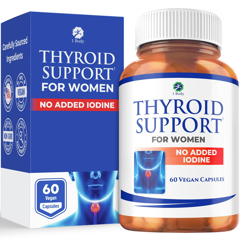60 Vegan Thyroid Support Capsules W473470
