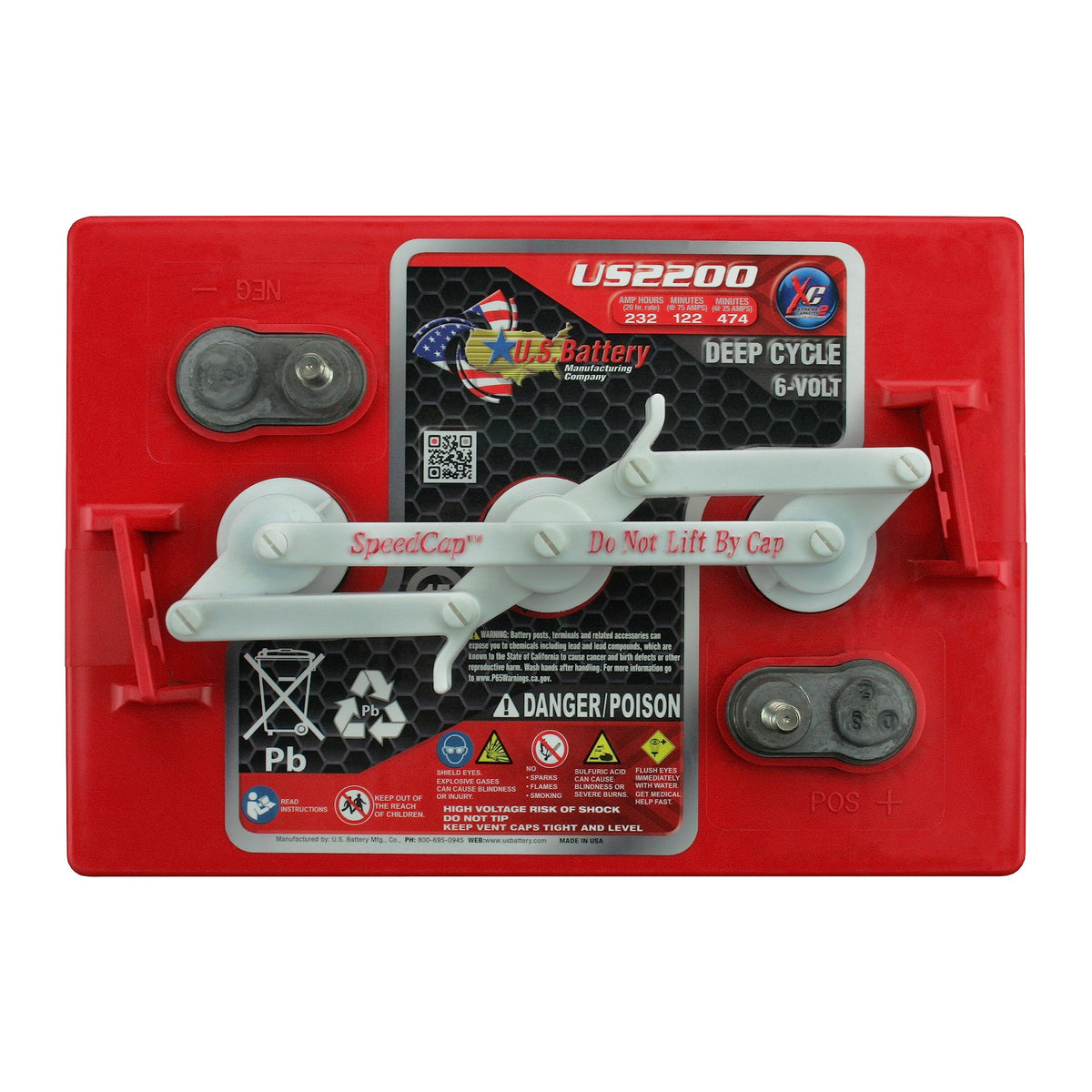 6V GC2 Golf Cart Batteries 6-Pack P28486
