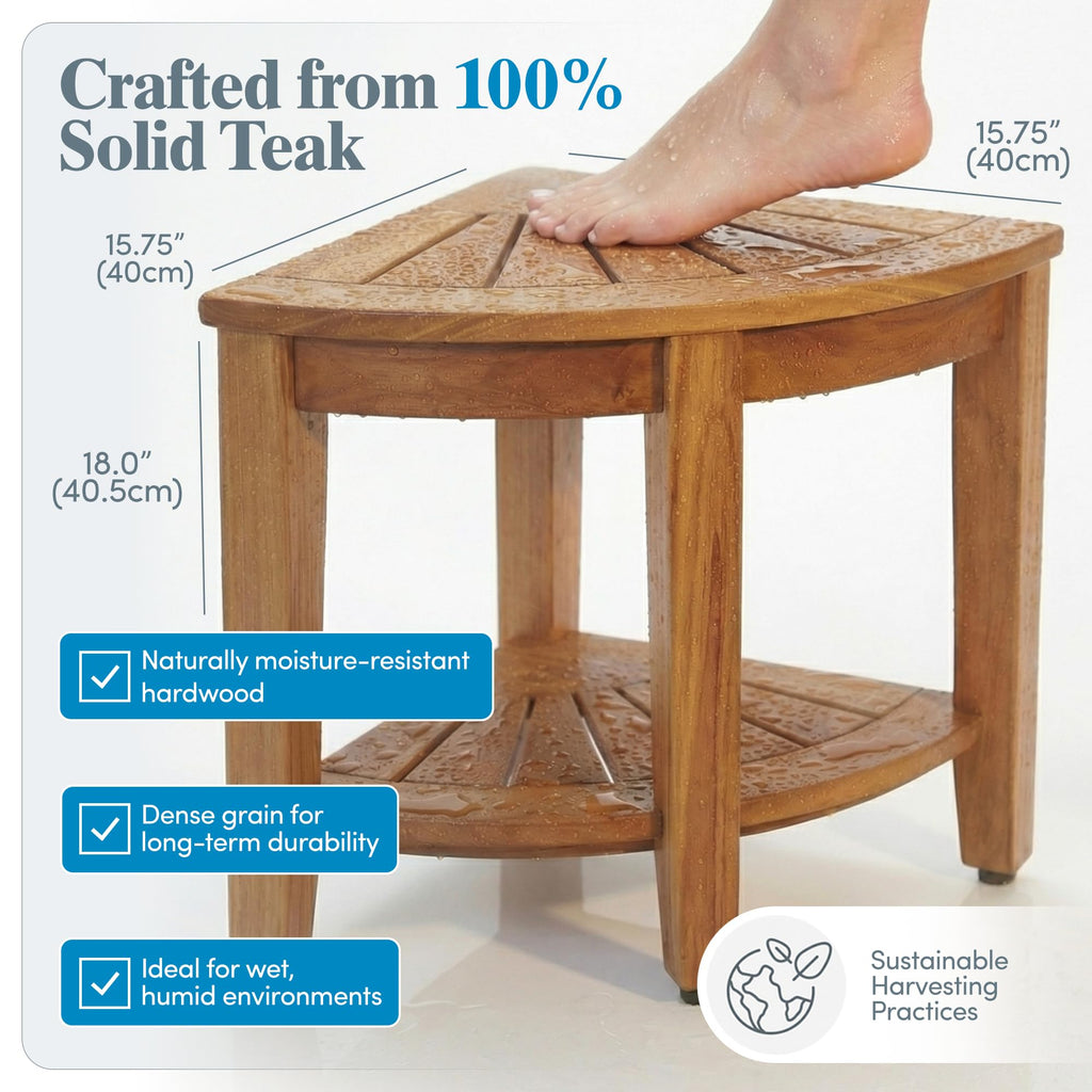 Teak Shower Bench J227