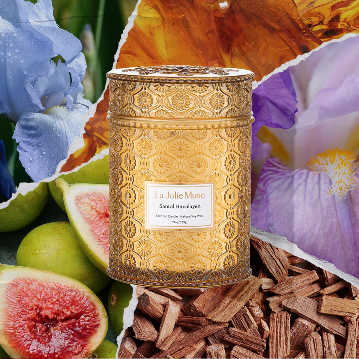 Scented Candles 19 oz Natural Soy L932