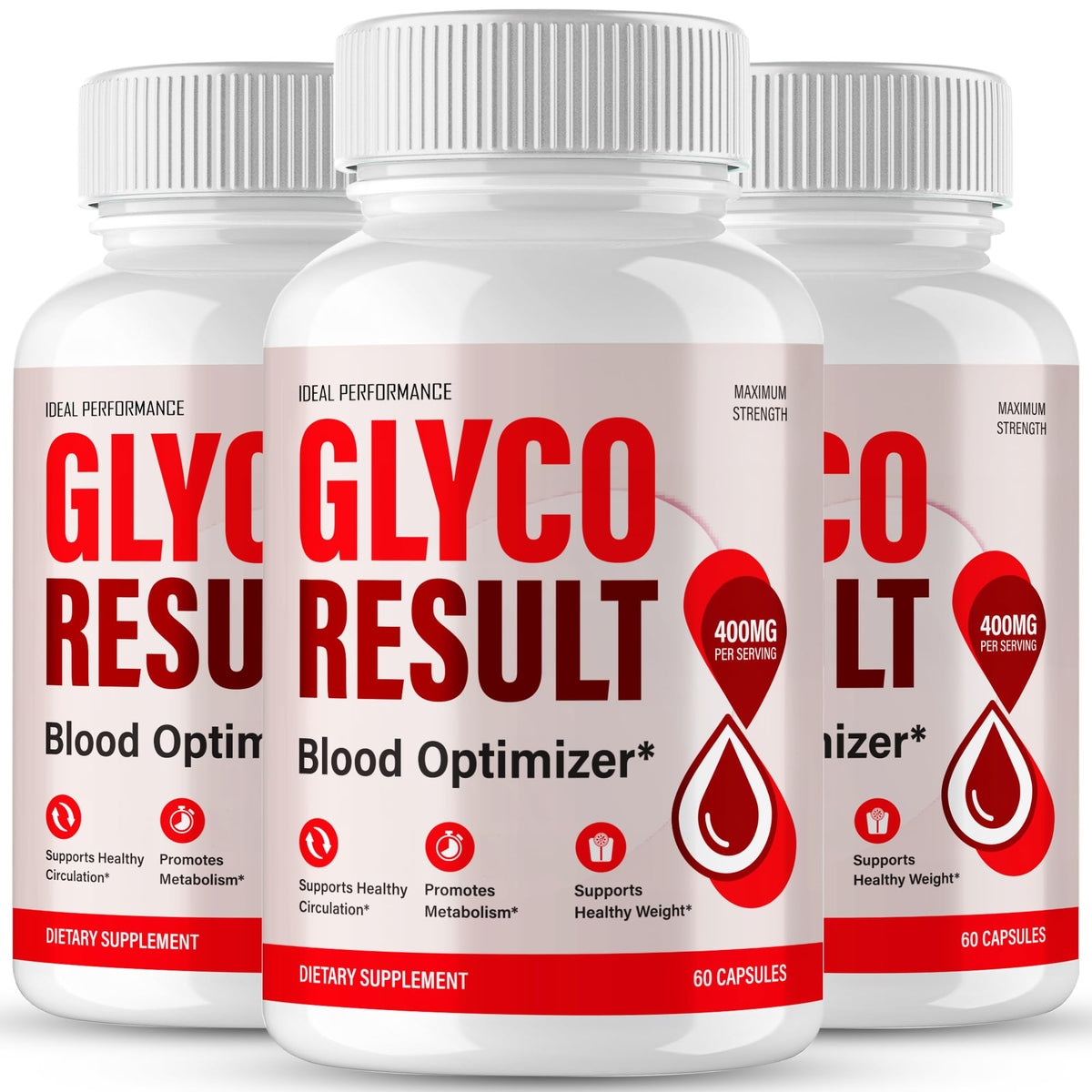 3 Pack Maximum Strength All Natural Capsules W958601