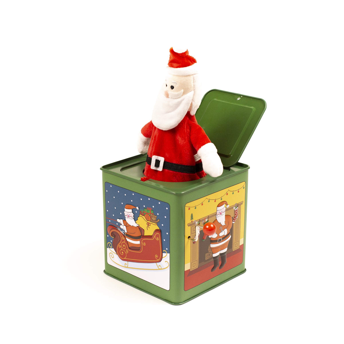 Plush Santa Claus Jack in The Box Toy C4020