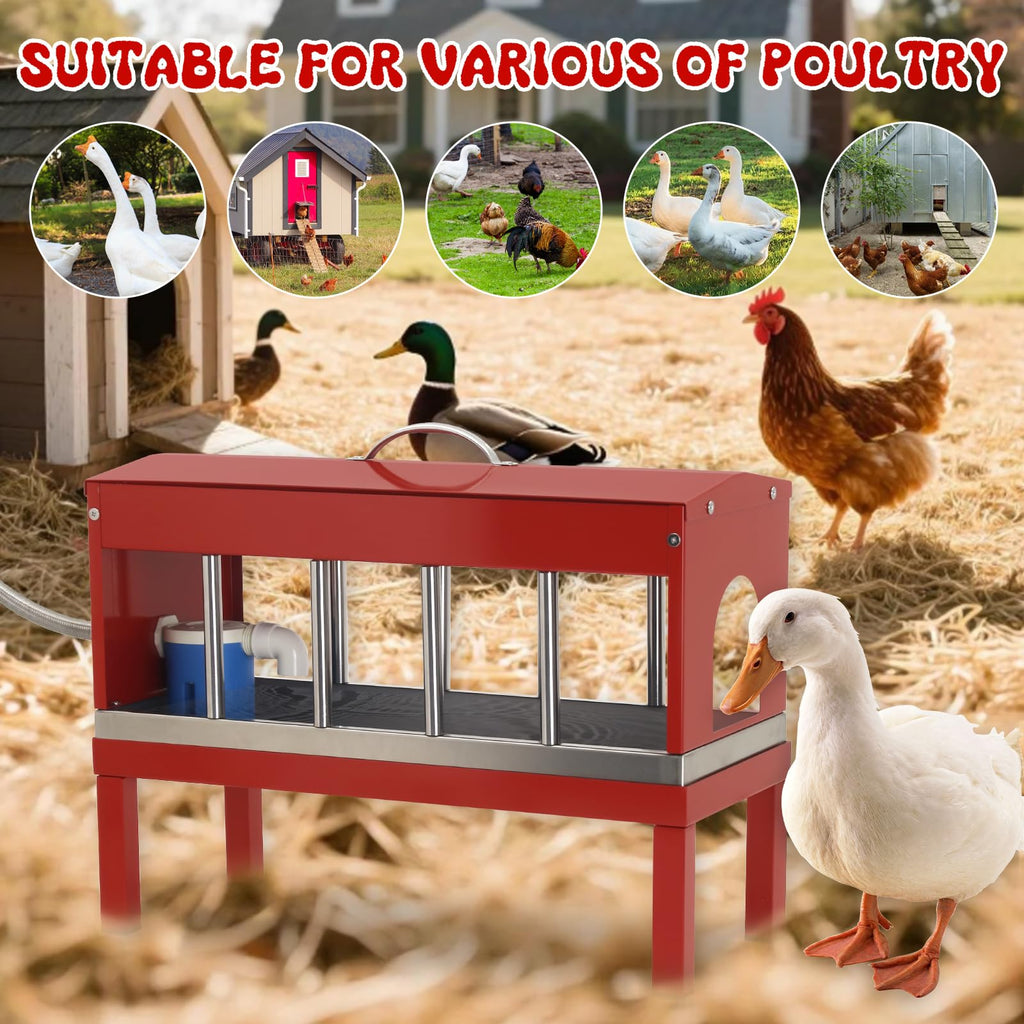 Stainless Steel Automatic Chicken Waterer B190624