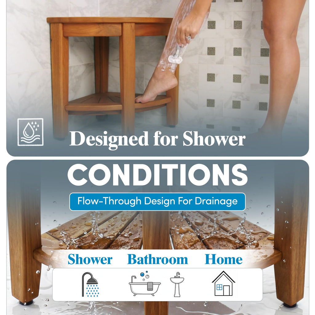 Teak Shower Bench J227