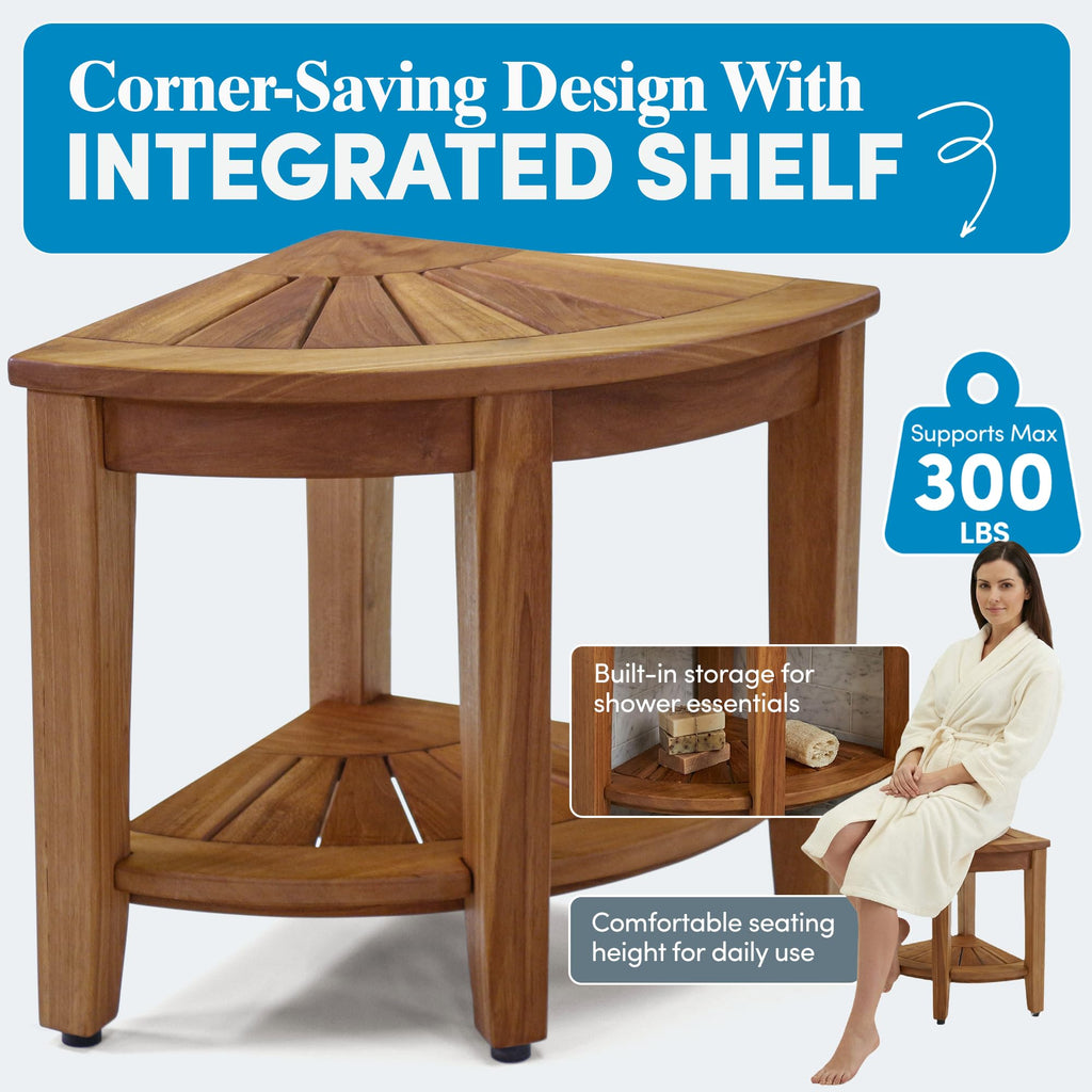 Teak Shower Bench J227