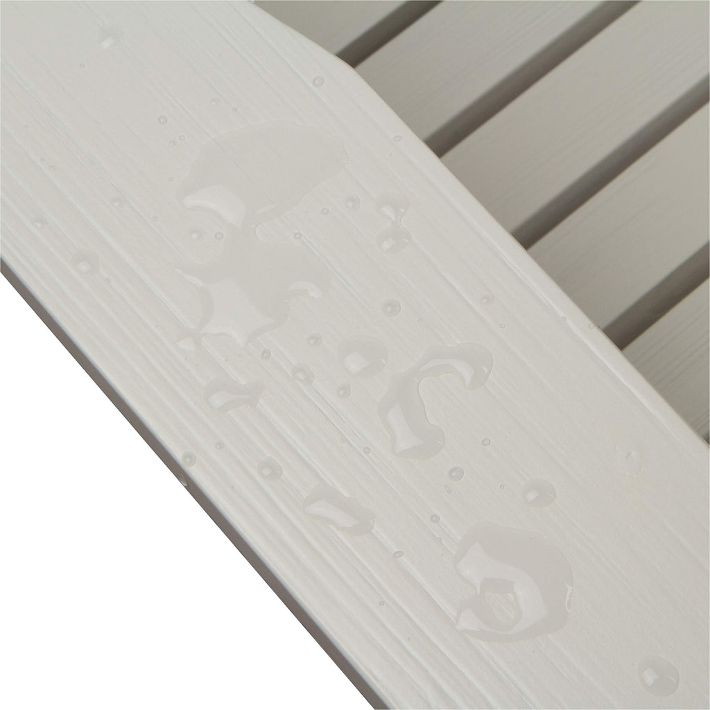 Eggshell White Wooden Outdoor Folding Chair G79018