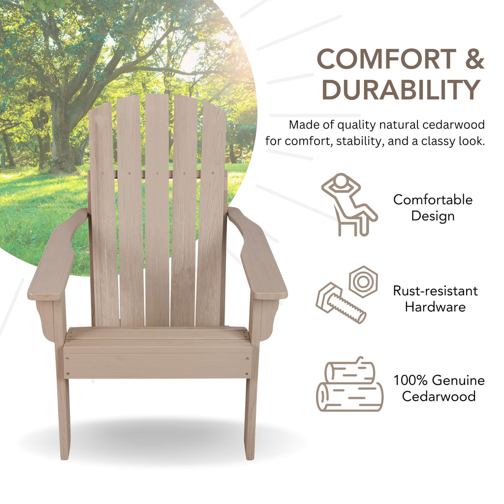 Wooden Adirondack Chair U917665