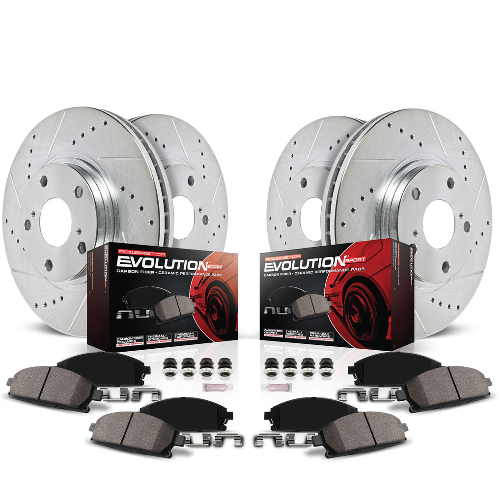 Brake Pad & Rotor Kit Front & Rear K777