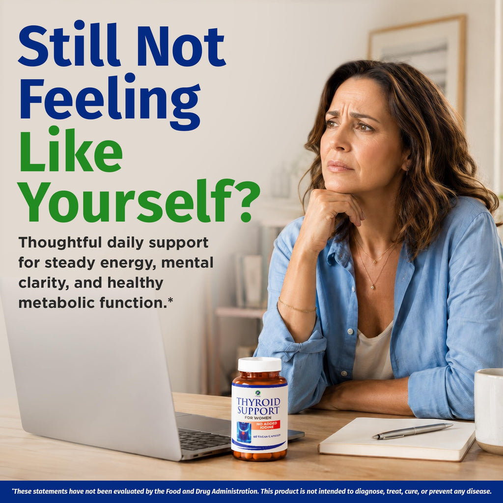 60 Vegan Thyroid Support Capsules W473470