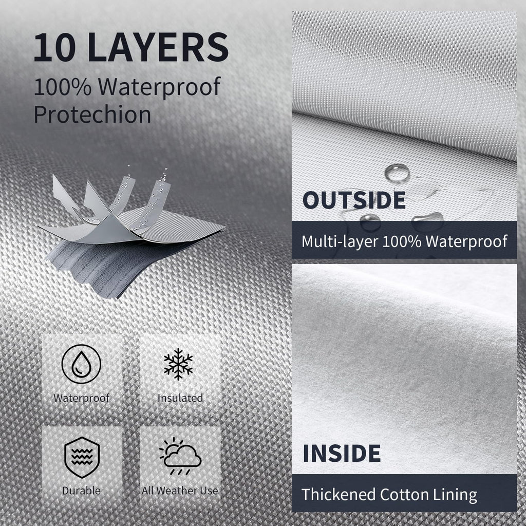 Waterproof Truck Cover with Zipper G42180