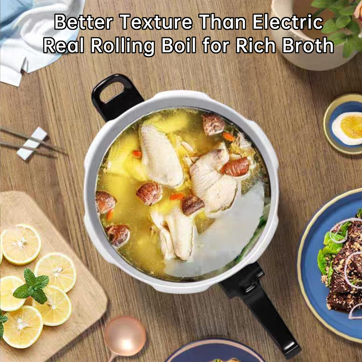 4.2 Quart Aluminum Pressure Cooker P8457