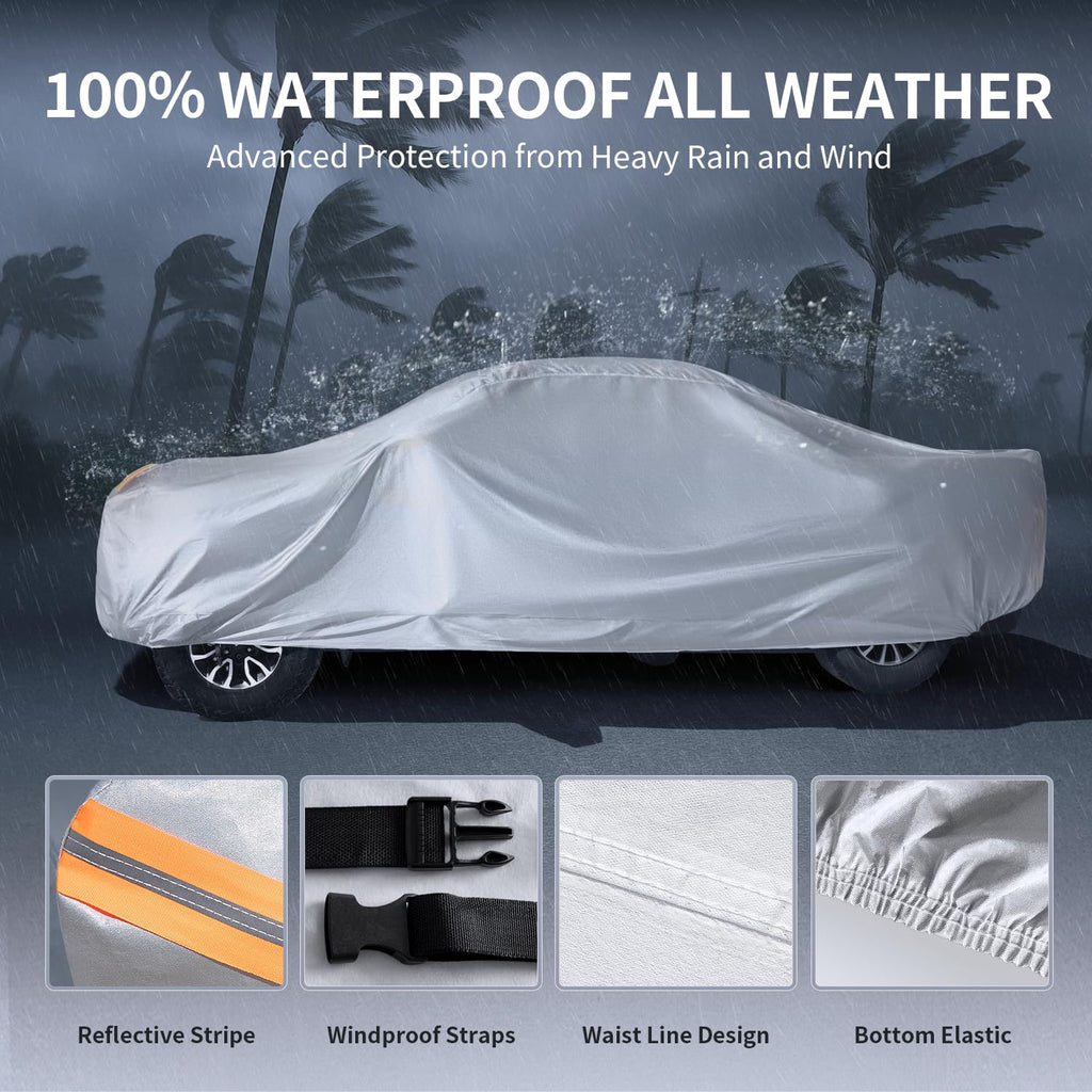 Waterproof Truck Cover with Zipper G42180