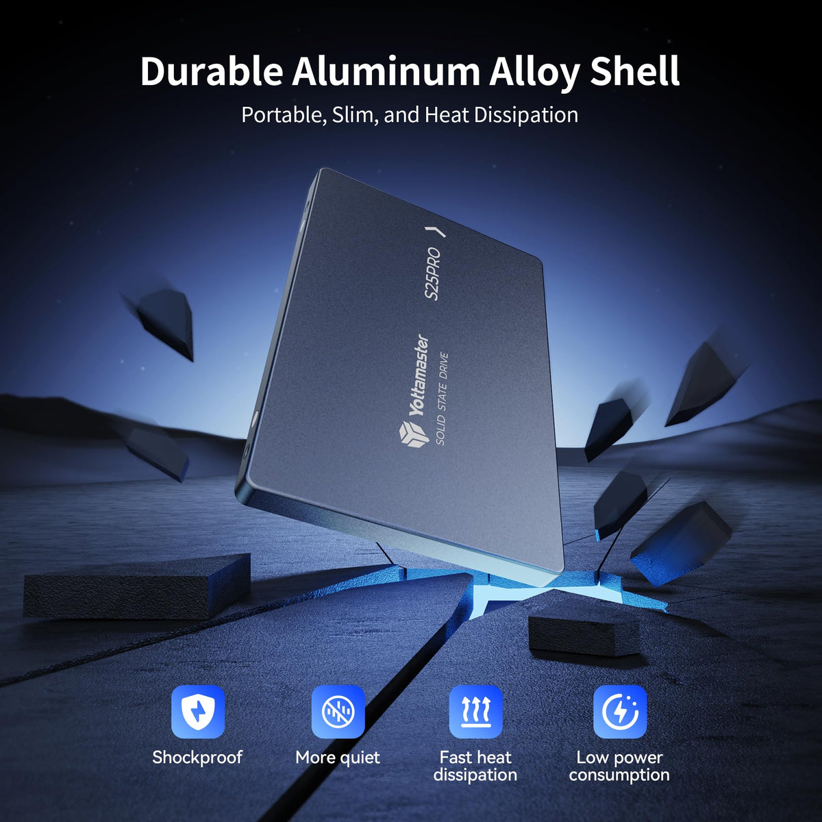 1TB 2.5" SATA III Aluminum Internal SSD M469