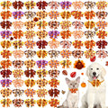 80 Pcs Fall Bow Ties for Dogs&Cats B19030